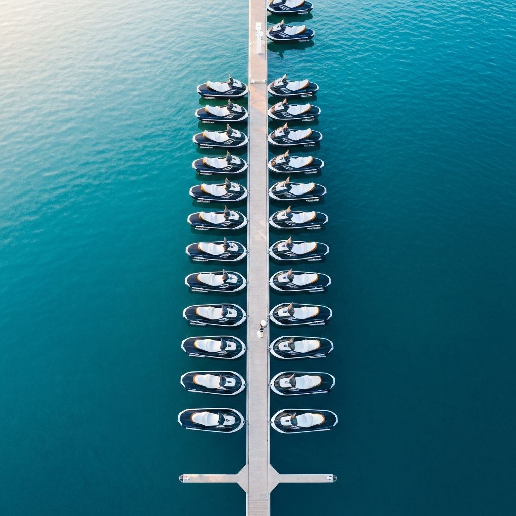 CrossWave fleet at the dock